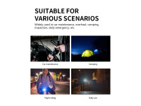 Superfire Lanterna de Trabalho C/ Íman E Gancho 5W+7W IP44 G15-S Superfire Lanterna de Trabalho C/ Íman E Gancho 5W+7W IP44 G15-S